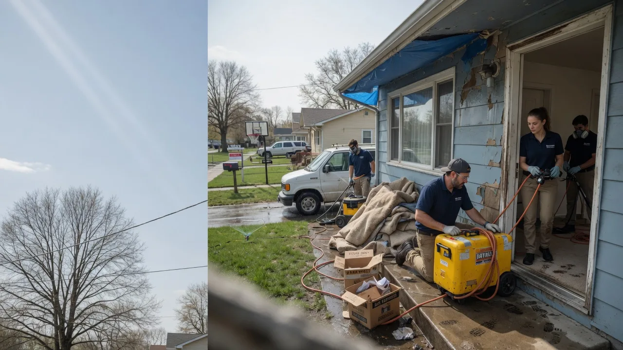 Basement Flood Cleanup in Dudley, MA near me
